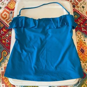 Flattering Chaps Bathing Suit Top Size 14